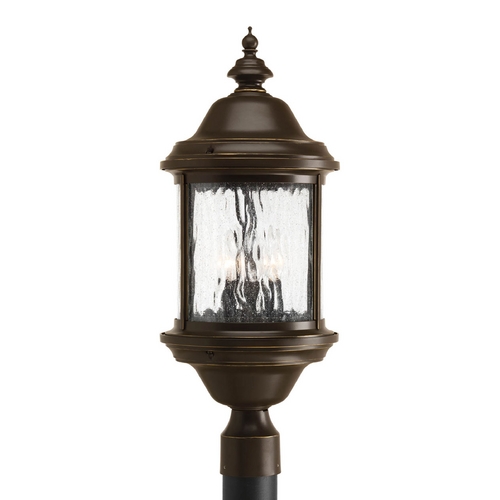 Ashmore Post Light in Bronze by Progress Lighting