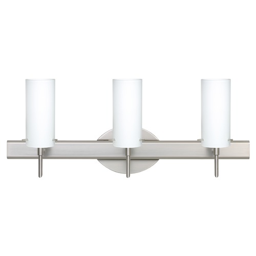 Besa Lighting Copa Satin Nickel Bathroom Light