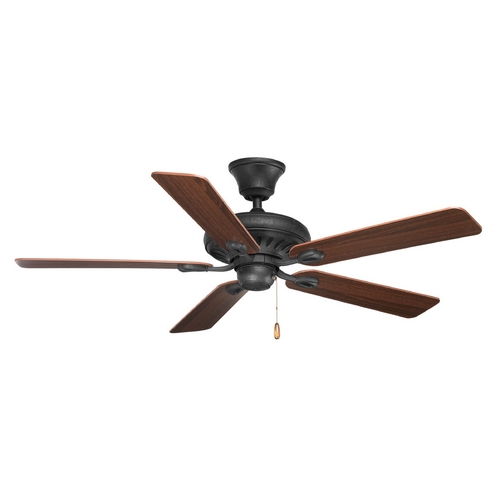 Progress Lighting Signature Forged Black Ceiling Fan by Progress Lighting P2521-80