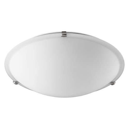 Quorum Lighting Satin Nickel Flush Mount by Quorum Lighting 3000-20165