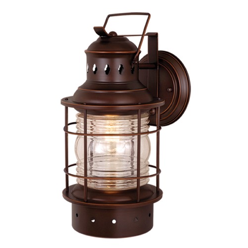 Hyannis Burnished Bronze Outdoor Wall Light by Vaxcel Lighting