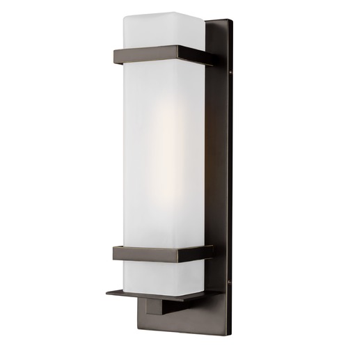 Alban Antique Bronze Outdoor Wall Light by Generation Lighting