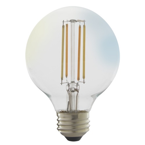 4.5W G25 LED Tunable White Clear Starfish IOT 120V 450 Lumens Dimmable by Satco Lighting