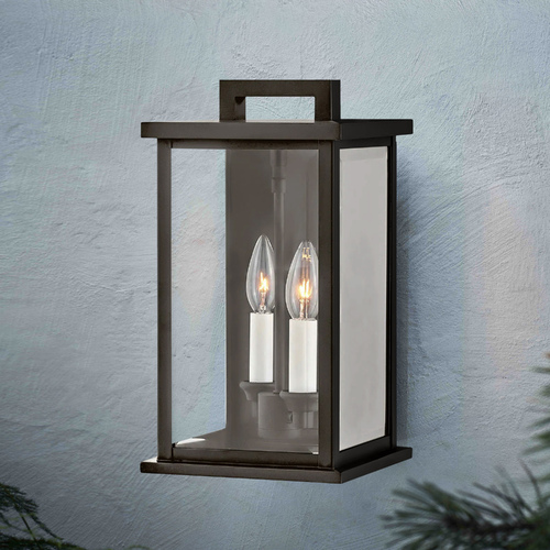 Weymouth 14.25-Inch Oil Rubbed Bronze Outdoor Wall Light by Hinkley Lighting