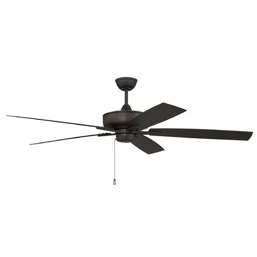 Outdoor Super Pro 60-Inch Fan in Espresso by Craftmade Lighting