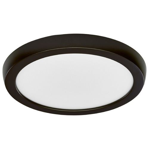 Blink 7-Inch 11W 5CCT LED Flush Mount in Bronze by Satco Lighting