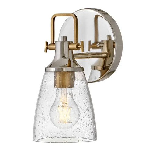 Easton Wall Sconce in Polished Nickel & Brass by Hinkley Lighting
