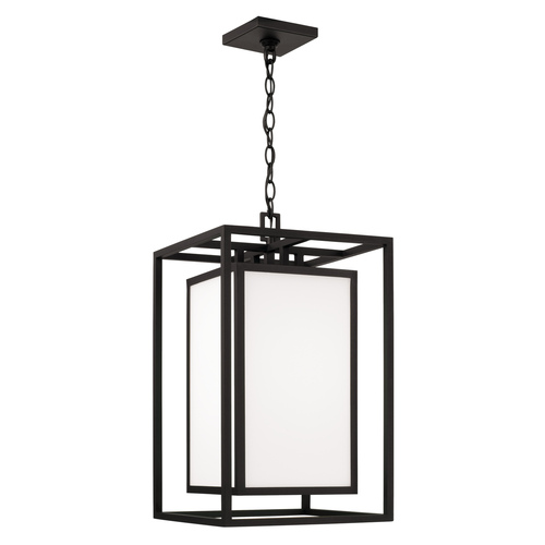 Capital Lighting Aiden Black Outdoor Hanging Light