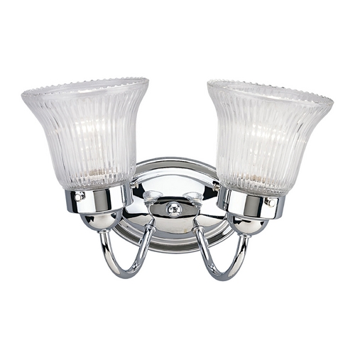 Progress Lighting Economy Bathroom Light in Chrome by Progress Lighting P3288-15