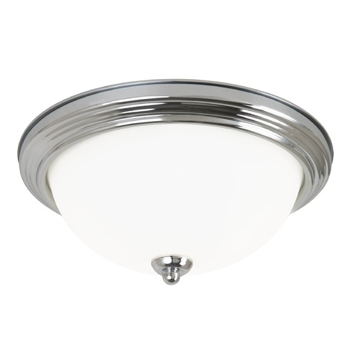 Geary 10.50-Inch Flush Mount in Chrome by Generation Lighting