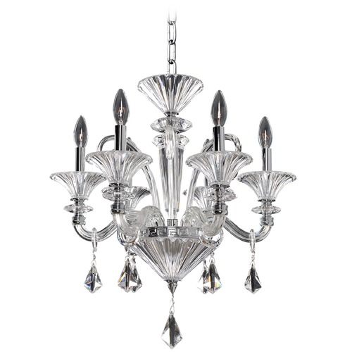 Allegri Chauvet 6-Light Chandelier in Polished Chrome
