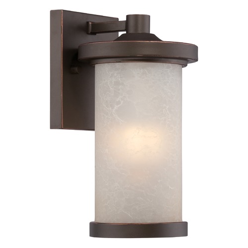 Diego Mahogany Bronze LED Outdoor Wall Light by Nuvo Lighting