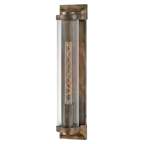 Hinkley Pearson Large Wall Lantern in Burnished Bronze by Hinkley Lighting 29064BU