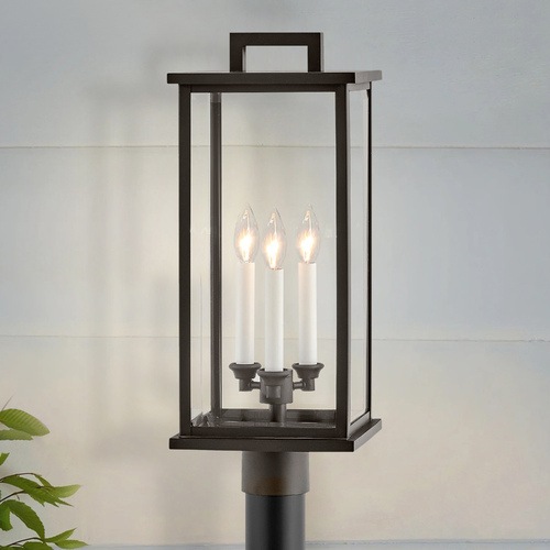 Hinkley Weymouth Oil Rubbed Bronze Post Light by Hinkley Lighting 20011OZ