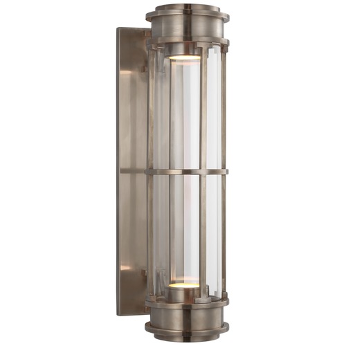 Visual Comfort Signature Collection Chapman & Myers Gracie LED Sconce in Antique Nickel by Visual Comfort Signature CHD2486ANCG