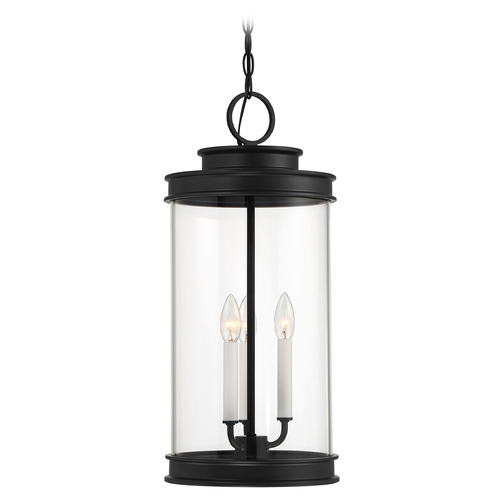 Savoy House Lighting Englewood Matte Black Outdoor Hanging Light
