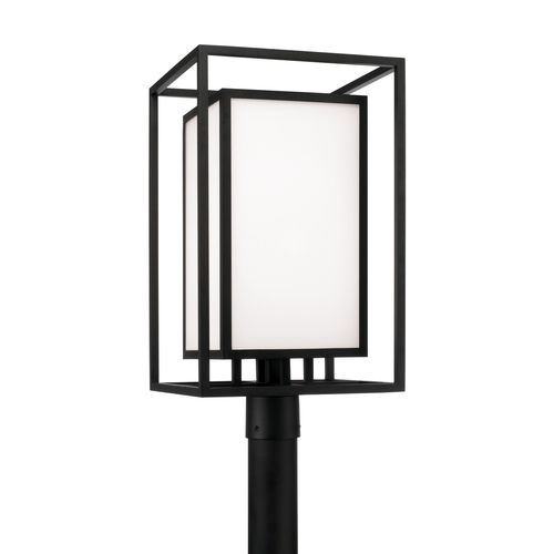 Capital Lighting Aiden Black Post Light