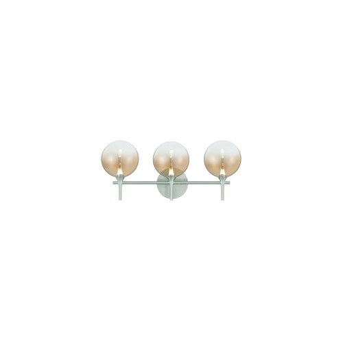 Eurofase Lighting Lissa 3-Light LED Vanity Light in Satin Nickel by Eurofase Lighting 48914-031