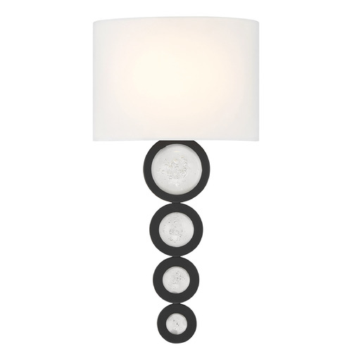 Savoy House Lighting Marseille Matte Black LED Sconce