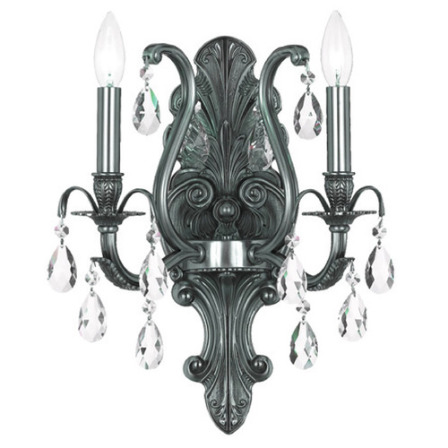 Crystorama Lighting Dawson Pewter Sconce