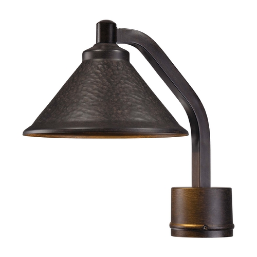 LED Post Light in Aspen Bronze by Minka Lavery