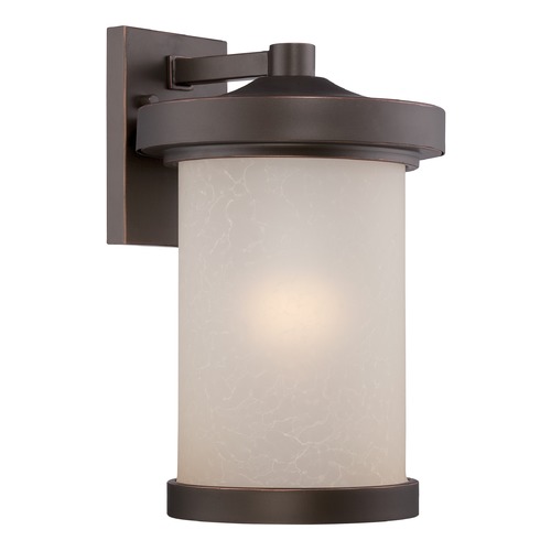 Nuvo Lighting Diego Mahogany Bronze LED Outdoor Wall Light by Nuvo Lighting 62/642