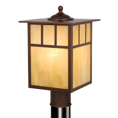 Vaxcel Lighting Mission Burnished Bronze Post Light by Vaxcel Lighting OP37295BBZ