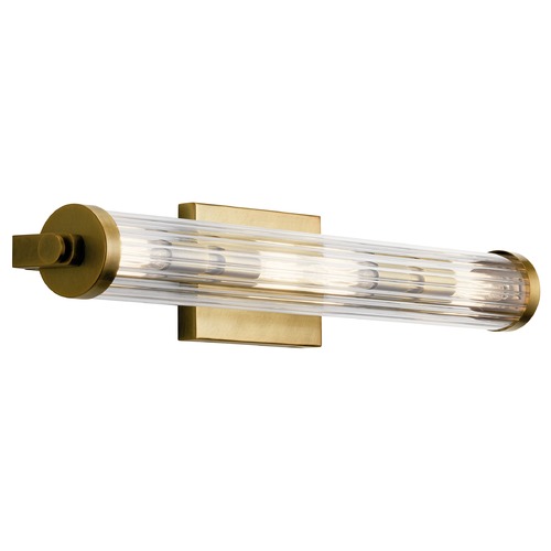 Azores 24.75-Inch Vanity Light in Natural Brass by Kichler Lighting