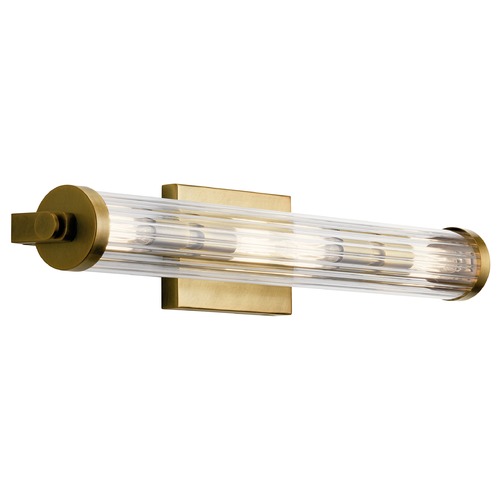 Kichler Lighting Azores 24.75-Inch Vanity Light in Natural Brass by Kichler Lighting 45649NBR