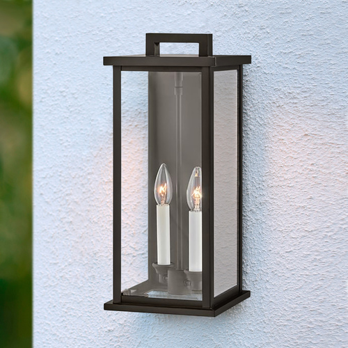 Weymouth 18.25-Inch Oil Rubbed Bronze Outdoor Wall Light by Hinkley Lighting