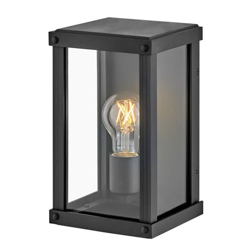 Beckham Outdoor Wall Light in Museum Black by Hinkley Lighting