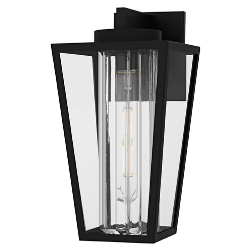 Quoizel Lighting Jett Matte Black Outdoor Wall Light