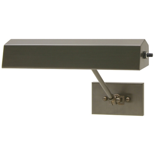 Direct Wire Library Lamp in Oil Rubbed Bronze by House of Troy Lighting