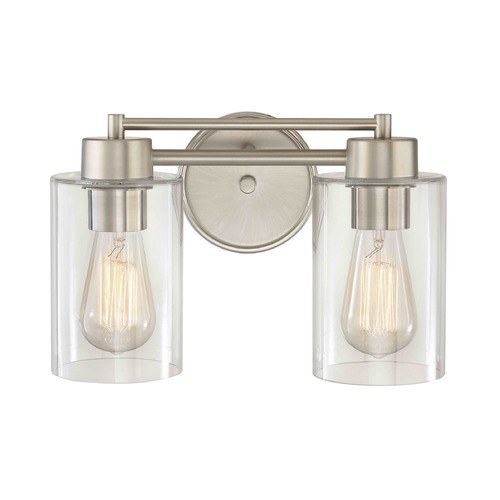 Satin Nickel Bathroom Light