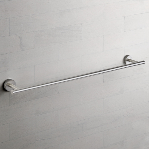Seattle Hardware Co Prelude Satin Nickel Towel Bar 30-Inch Center to Center
