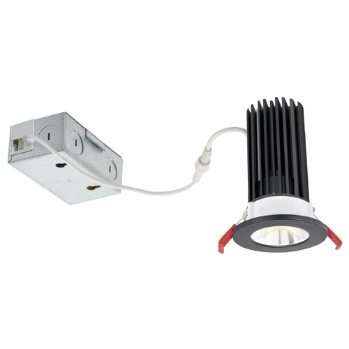 5CCT 2'' LED Canless 15W Smooth Chrome Recessed Light 38Deg by Recesso