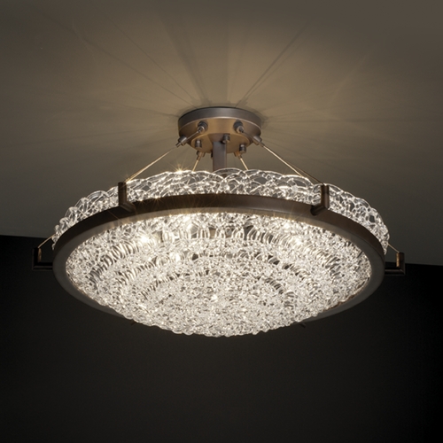 Veneto Luce Collection Semi-Flush Mount by Justice Design Group