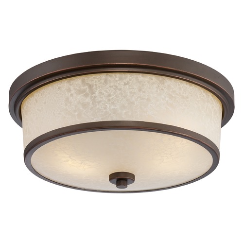 Diego Mahogany Bronze LED Flush Mount by Nuvo Lighting