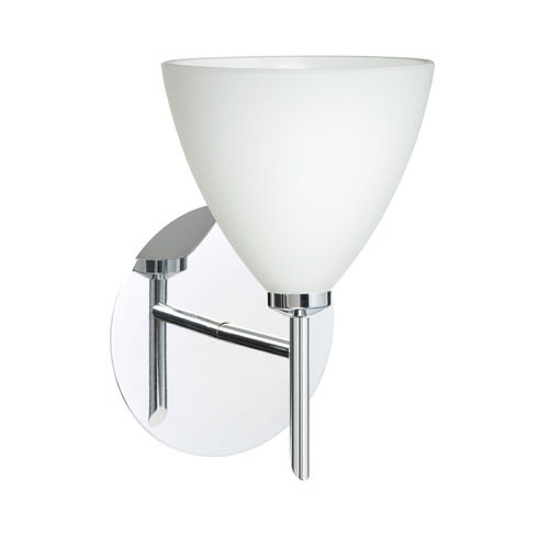 Besa Lighting Besa Lighting Mia Chrome LED Sconce 1SW-177907-LED-CR