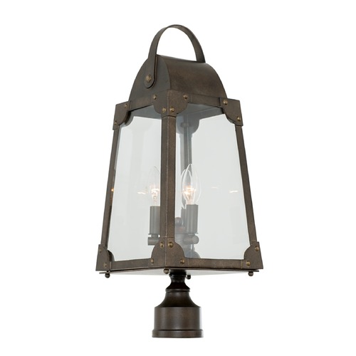 Kalco Lighting Arlington Aged Bronze Post Light by Kalco Lighting 403700AGB