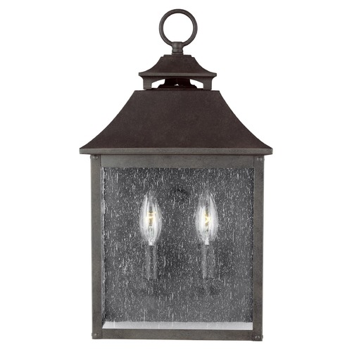 Visual Comfort Studio Collection Galena Sable Outdoor Wall Light by Visual Comfort Studio OL14400SBL