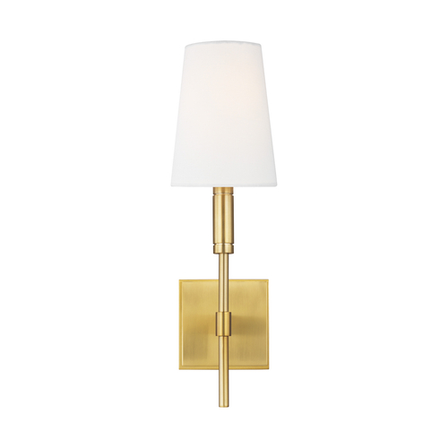 Visual Comfort Studio Collection Thomas OBrien Beckham Classic 17-Inch Tall Burnished Brass Sconce by Visual Comfort Studio TW1031BBS