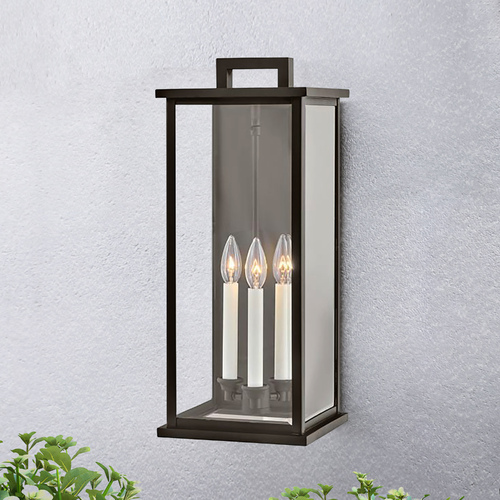 Hinkley Weymouth 22-Inch Oil Rubbed Bronze Outdoor Wall Light by Hinkley Lighting 20015OZ