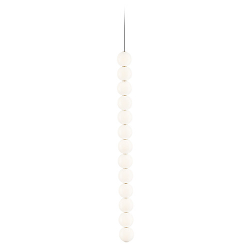 Orbet 13-Light LED Pendant in Natural Brass by Visual Comfort Modern