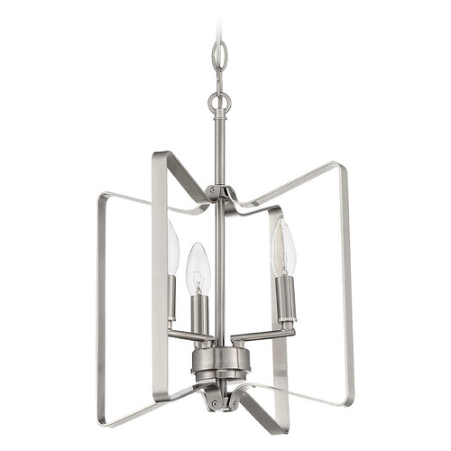 Craftmade Lighting Shayna Brushed Polished Nickel Pendant by Craftmade Lighting 56153-BNK