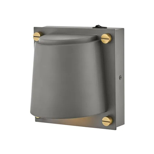 Scout LED Wall Sconce in Dark Matte Grey by Hinkley Lighting