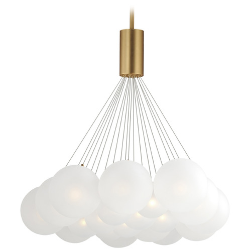 Burst Gold LED Multi-Light Pendant by ET2 Lighting