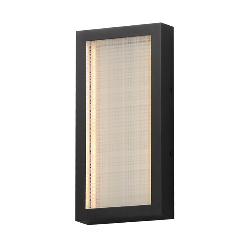 ET2 Lighting Highlander Black LED Outdoor Wall Light by ET2 Lighting E30220-99BK