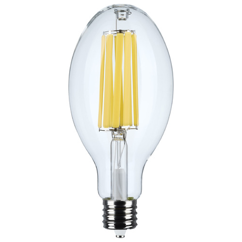 Satco Lighting 56W ED37 4000K Mogul Base Clear HID Replacement LED Bulb by Satco S13193
