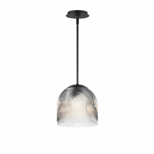 Dune 9-Inch Mini Pendant in Black by Maxim Lighting